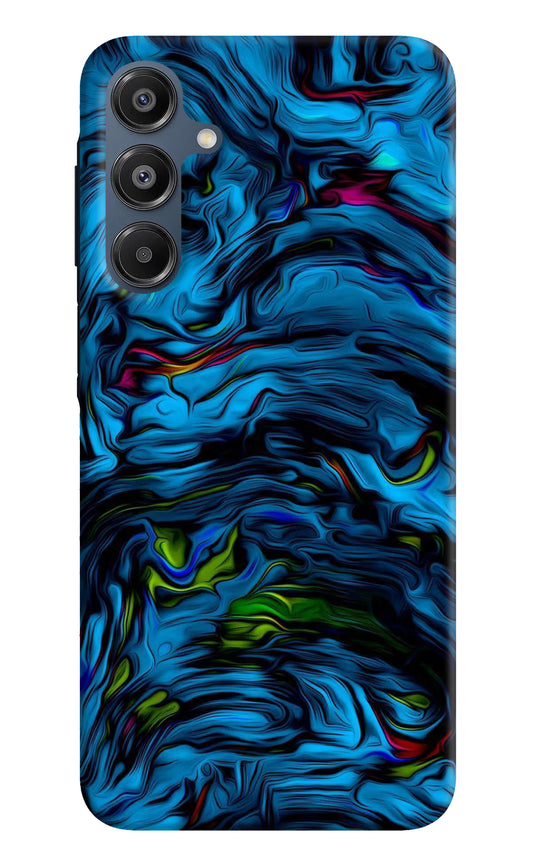 Dark Blue Abstract Samsung A16 5G Hard Case Back Cover by Casekaro