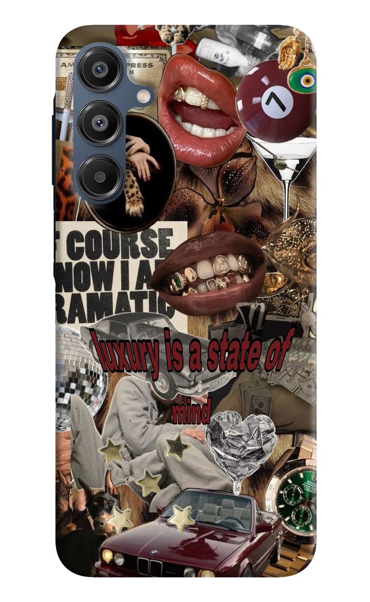 Luxury Samsung A16 5G Hard Case Back Cover by Casekaro