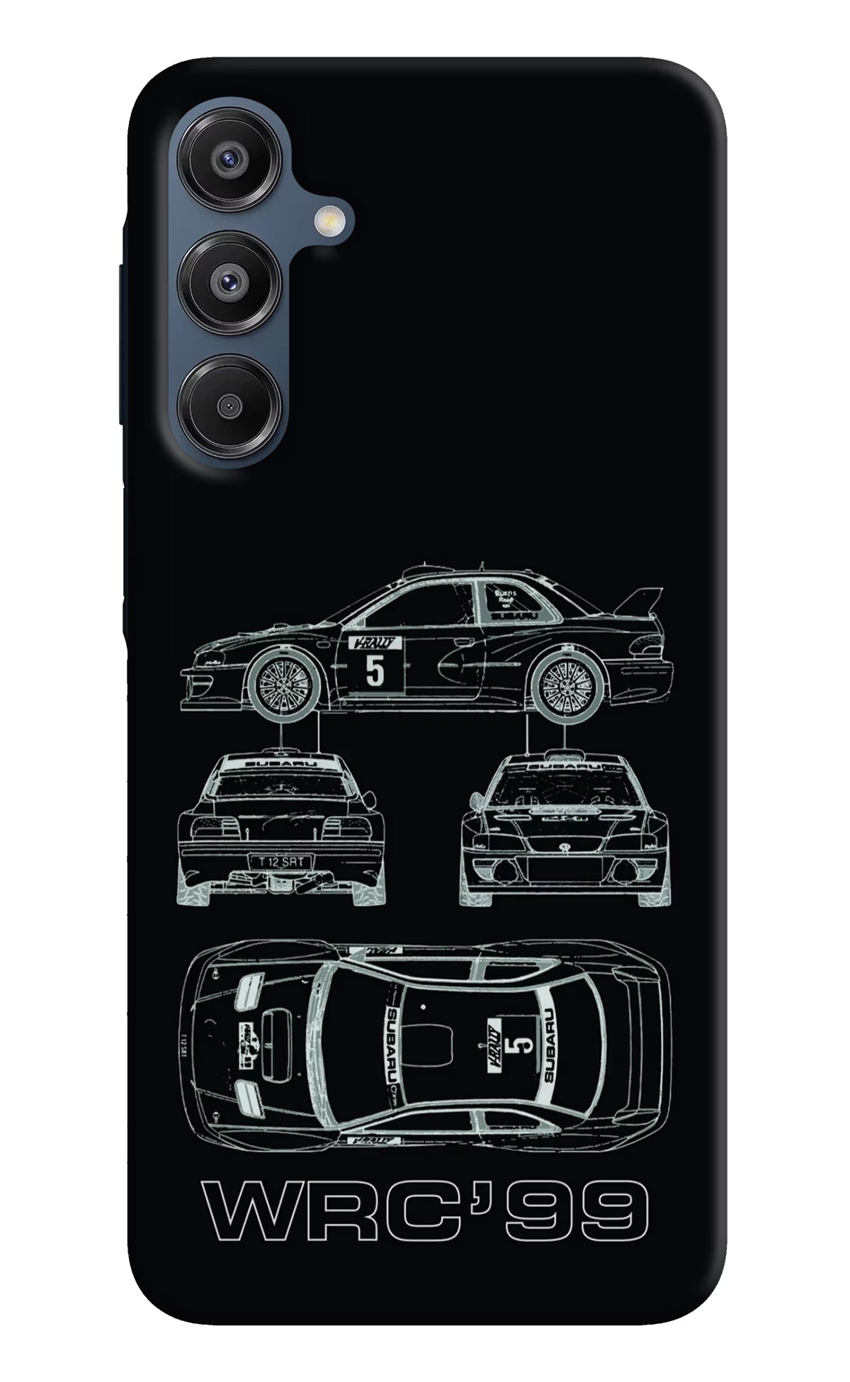 WRC'99 Samsung A16 5G Hard Case Back Cover by Casekaro