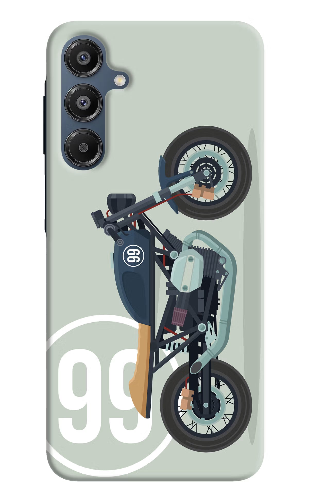 Classic Cafe Racer 99 Samsung A16 5G Hard Case Back Cover by Casekaro