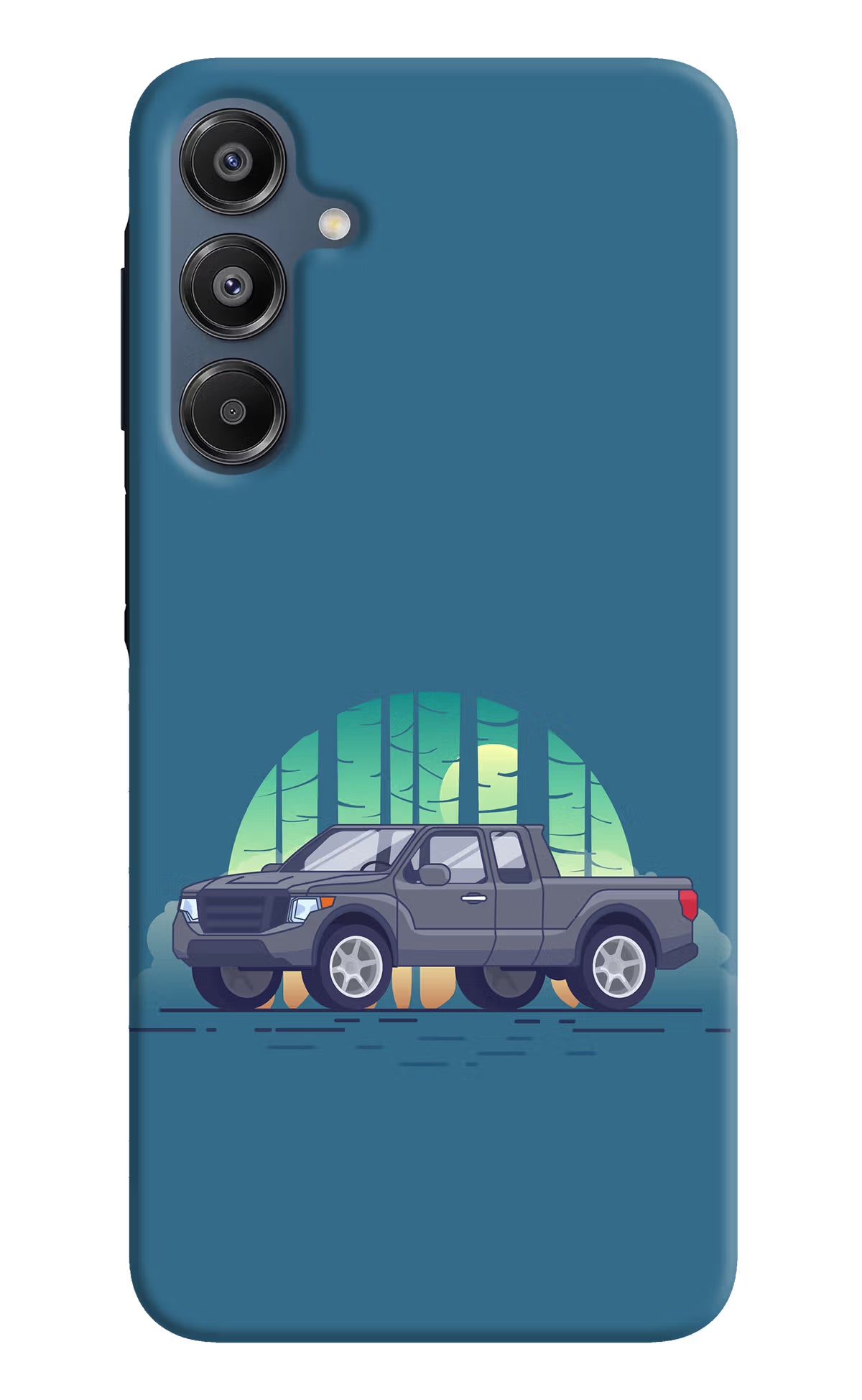 Retro Garage Vibe Samsung A16 5G Hard Case Back Cover by Casekaro