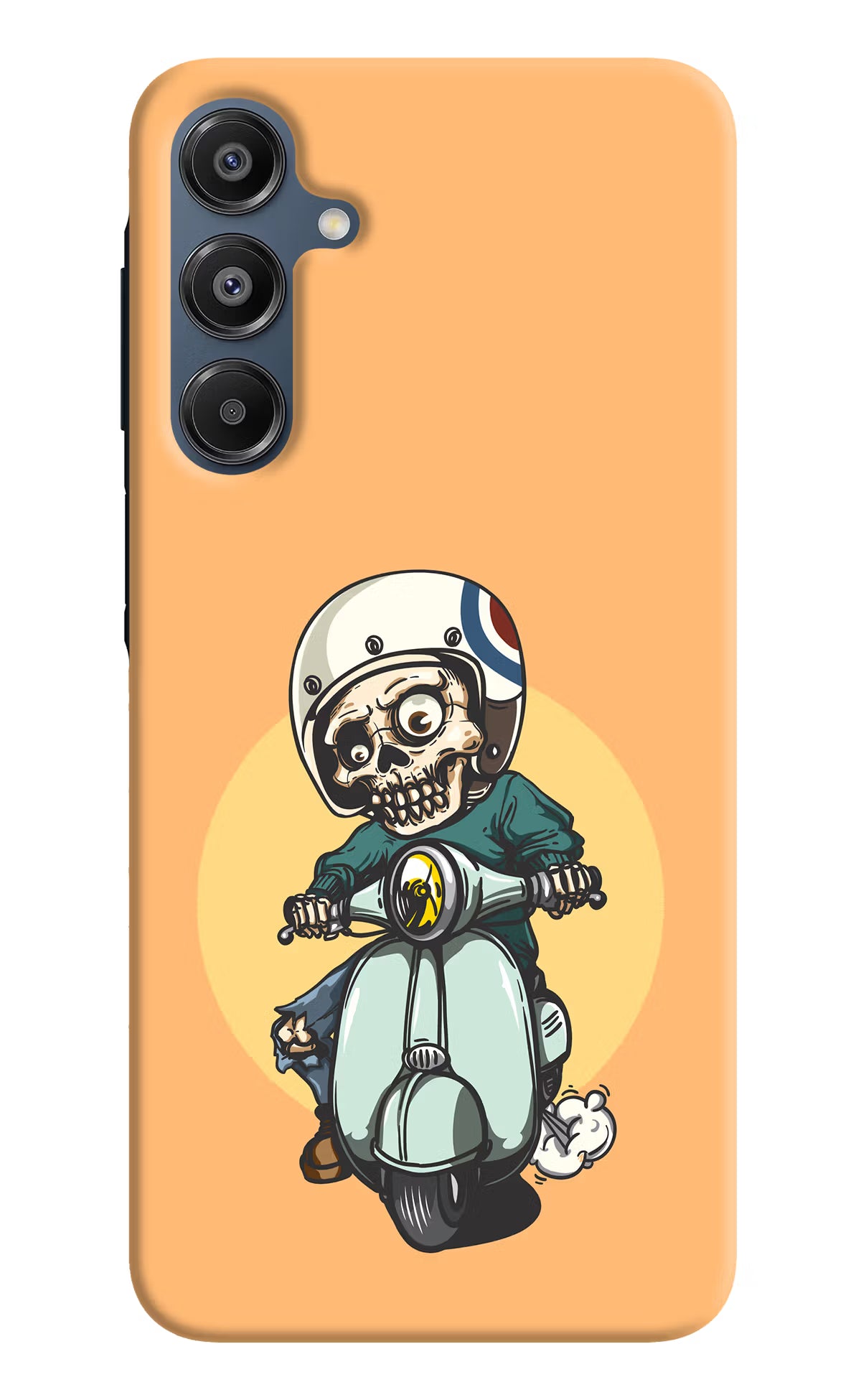 Undead Biker Samsung A16 5G Hard Case Back Cover by Casekaro