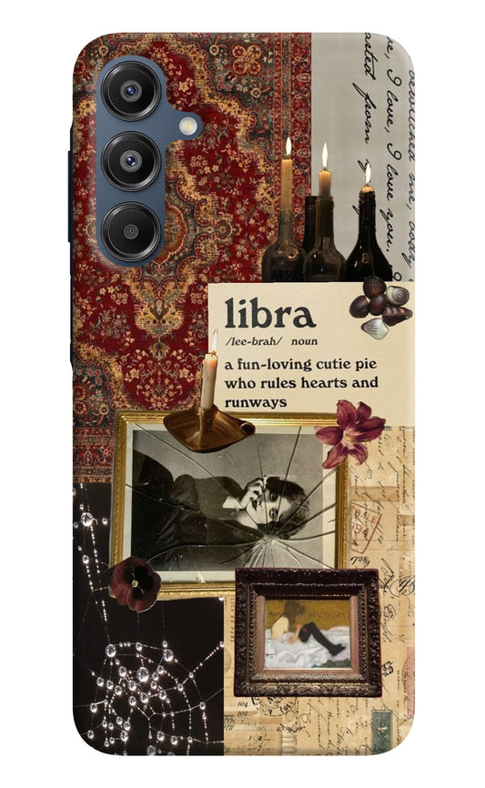 Libra Zodiac Samsung A16 5G Hard Case Back Cover by Casekaro