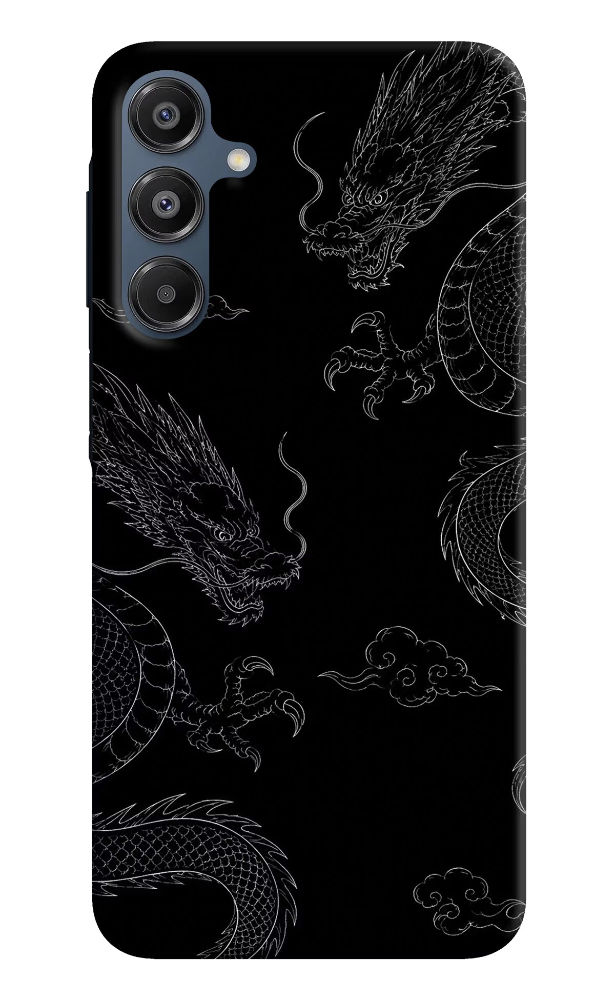 Twin Dragons Samsung A16 5G Hard Case Back Cover by Casekaro