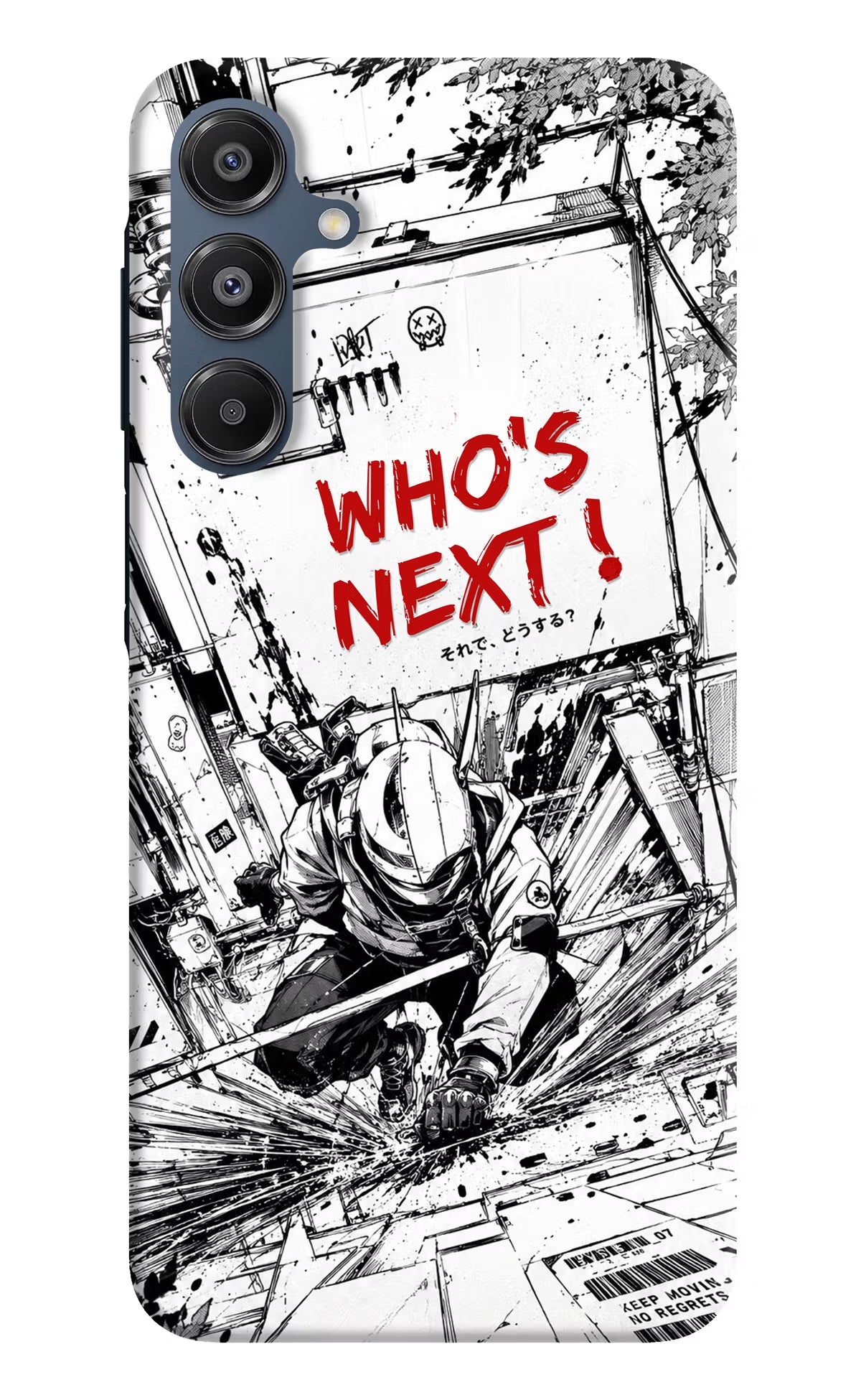 Who's Next Samsung A16 5G Hard Case Back Cover by Casekaro