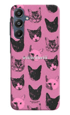 Pink Cats Samsung A16 5G Hard Case Back Cover by Casekaro