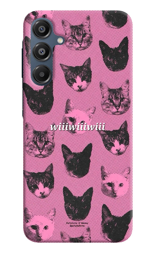 Pink Cats Samsung A16 5G Hard Case Back Cover by Casekaro