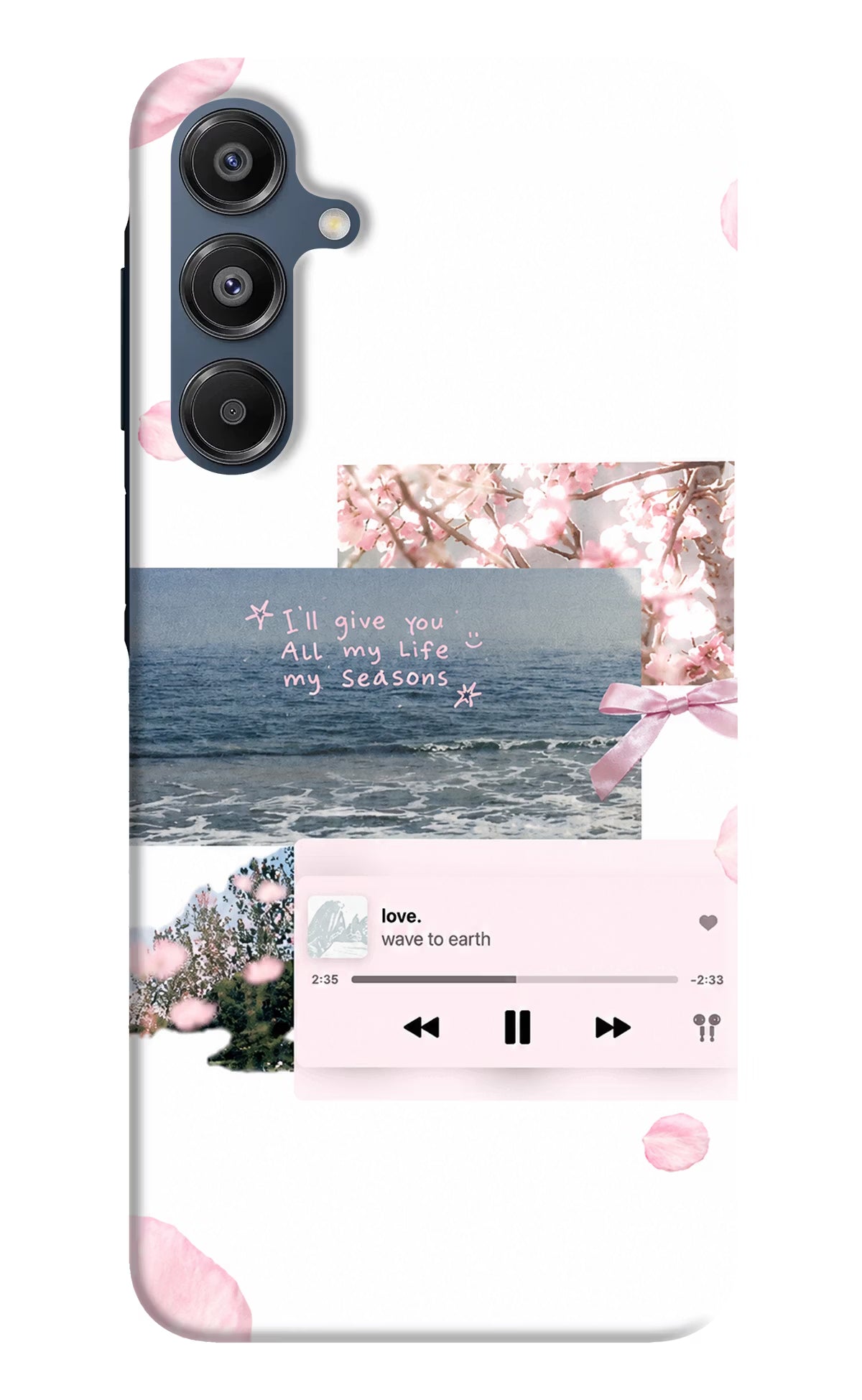 Wave to earth Samsung A16 5G Back Cover