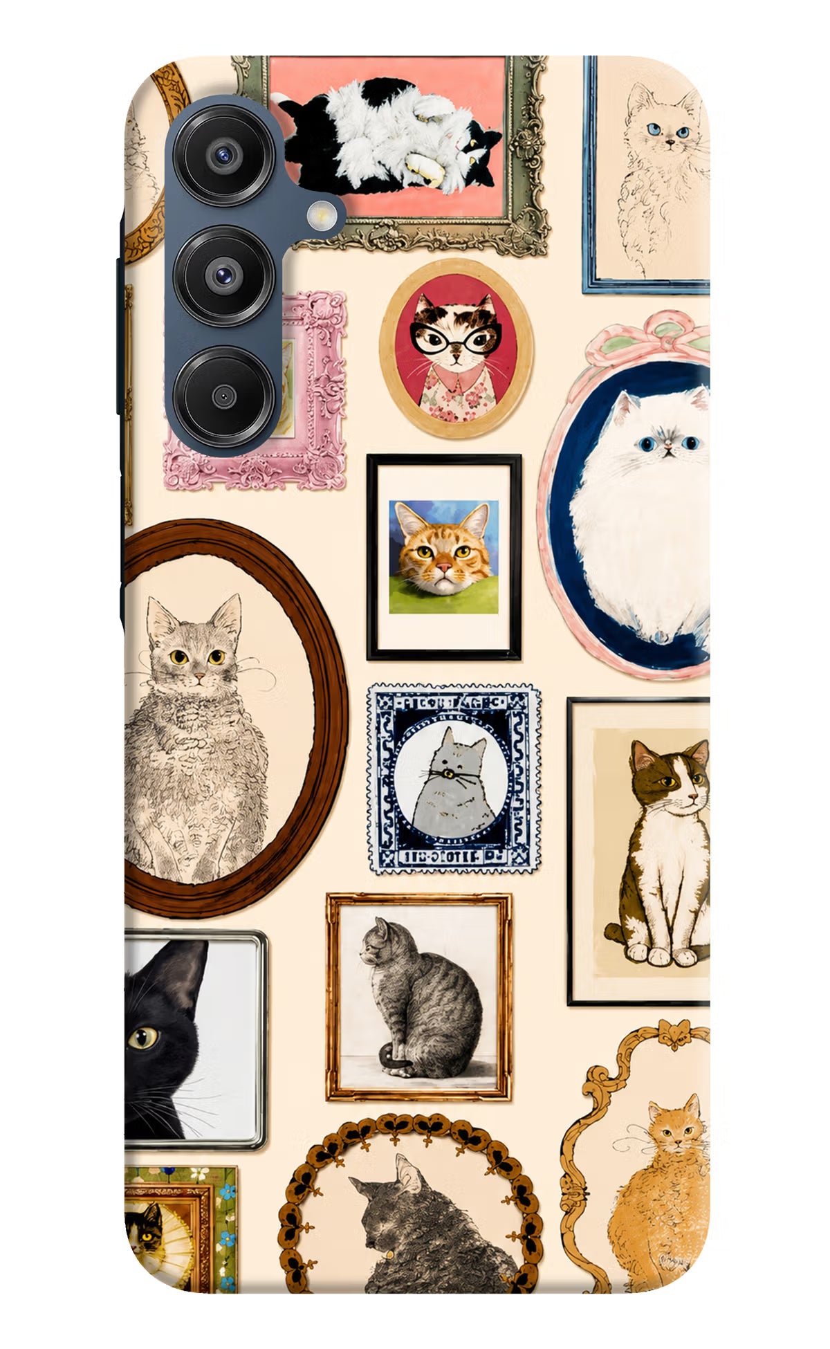 Mirror Cats Samsung A16 5G Back Cover