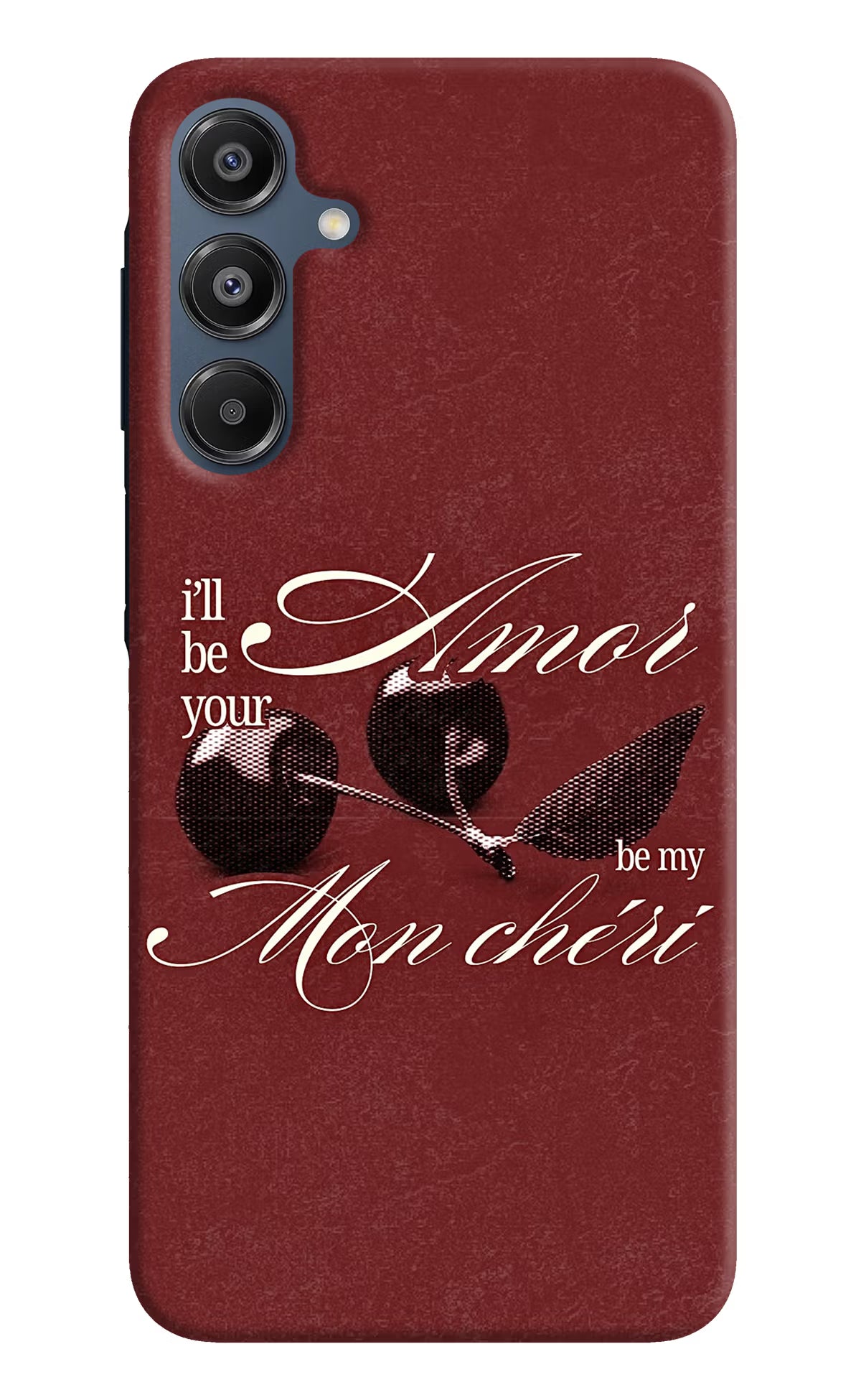Velvet Cherry Samsung A16 5G Back Cover