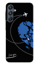 Love Orbit Samsung A16 5G Hard Case Back Cover by Casekaro