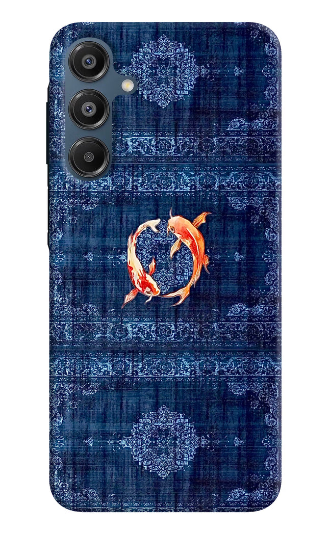 Koi Blue Samsung A16 5G Hard Case Back Cover by Casekaro