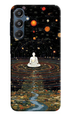 Space Monk Samsung A16 5G Hard Case Back Cover by Casekaro