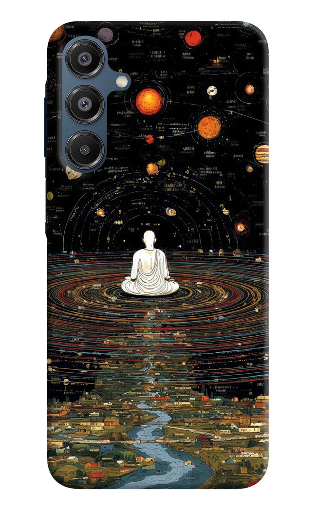 Space Monk Samsung A16 5G Hard Case Back Cover by Casekaro
