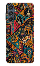 Folk Print Samsung A16 5G Hard Case Back Cover by Casekaro