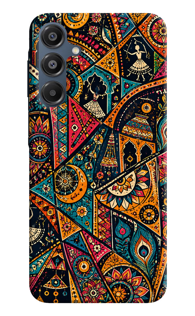 Folk Print Samsung A16 5G Hard Case Back Cover by Casekaro