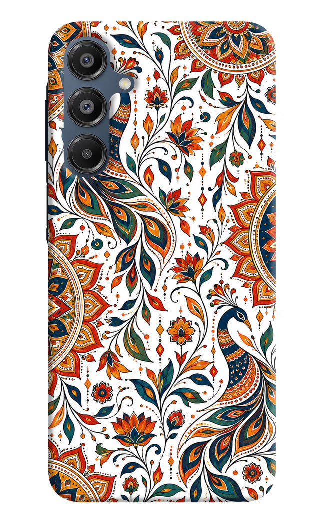White Mayura Samsung A16 5G Hard Case Back Cover by Casekaro