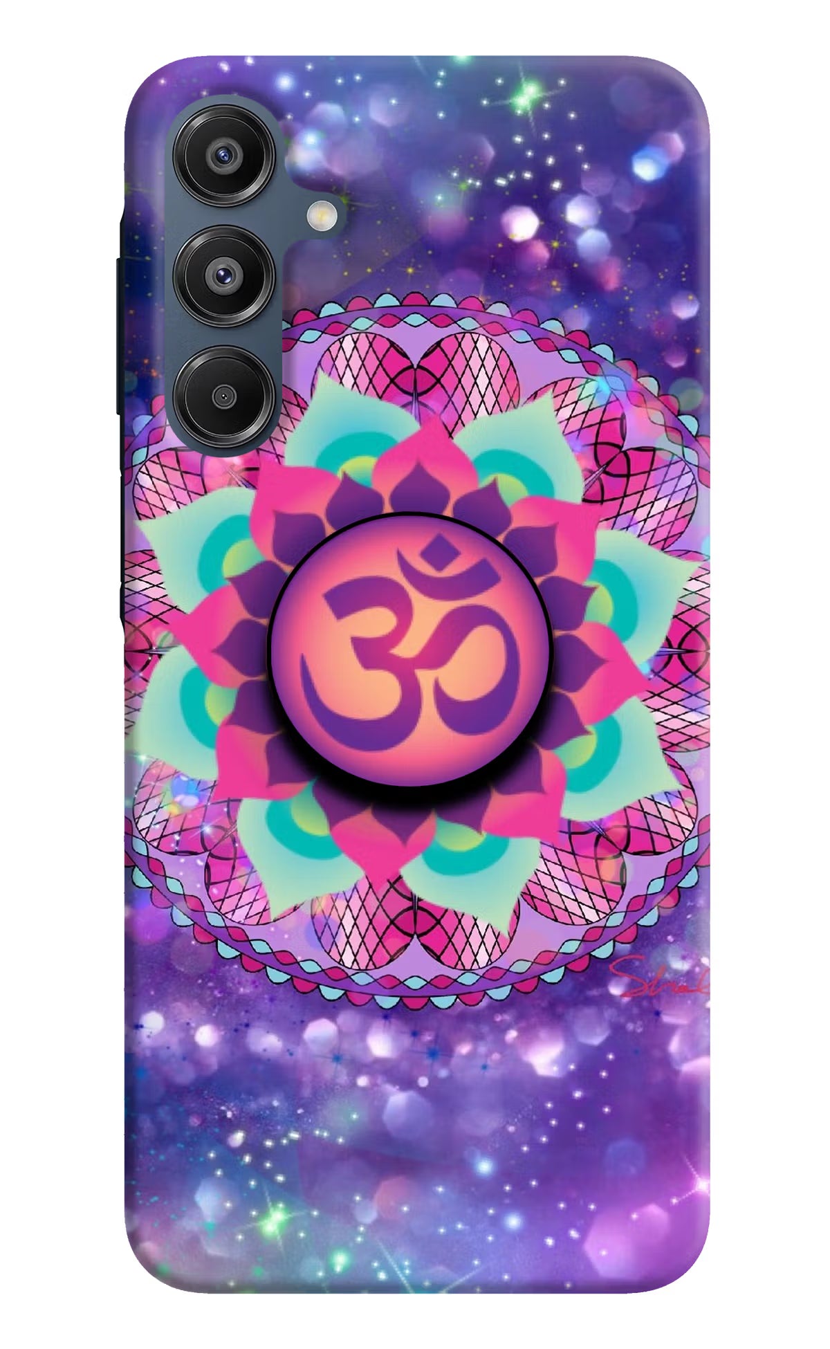 Om Purple Samsung A16 5G Pop Case by Casekaro