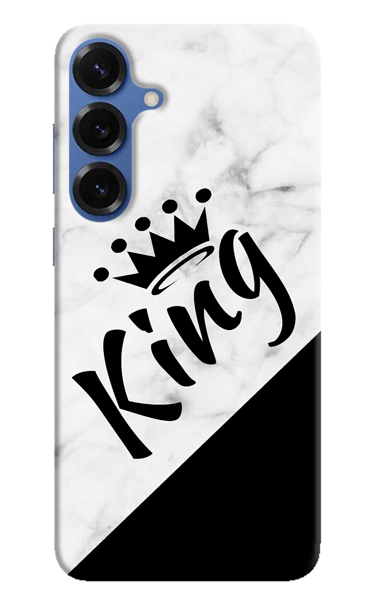 King Samsung S25 Hard Case Back Cover by Casekaro