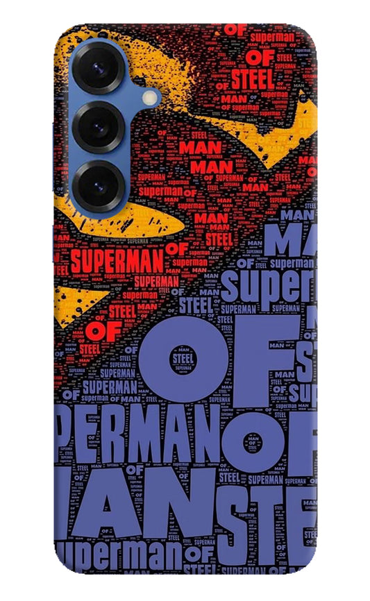 Superman Samsung S25 Hard Case Back Cover by Casekaro