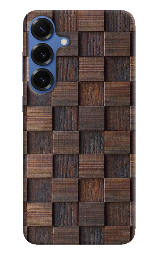 Wooden Cube Design Samsung S25 Hard Case Back Cover by Casekaro