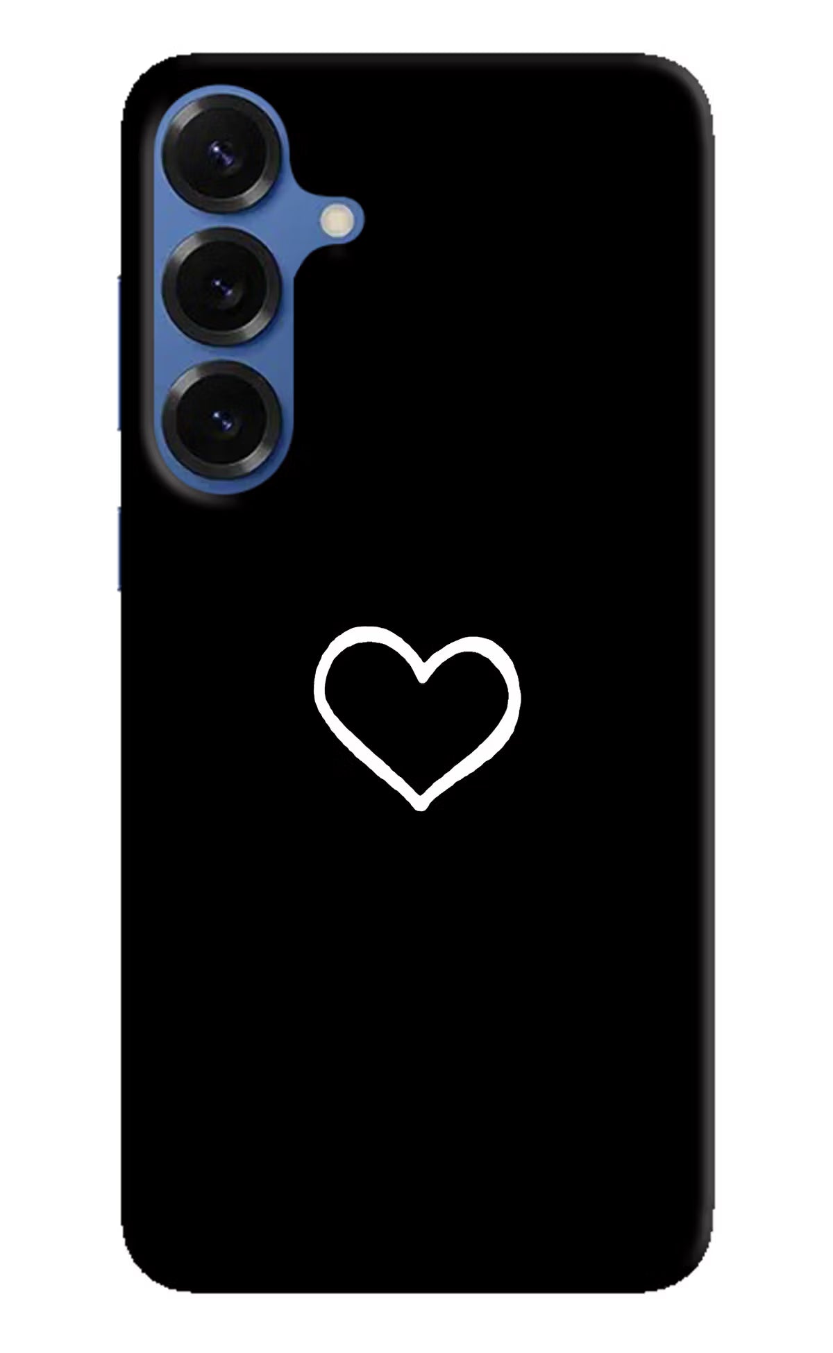 Heart Samsung S25 Hard Case Back Cover by Casekaro