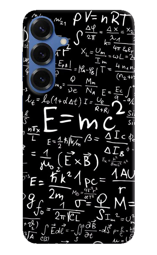 Physics Formula Samsung S25 Hard Case Back Cover by Casekaro
