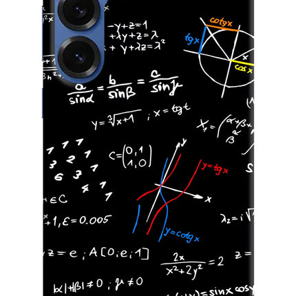 Mathematics Formula Samsung S25 Hard Case Back Cover by Casekaro