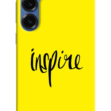 Inspire Samsung S25 Hard Case Back Cover by Casekaro