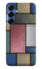 Multicolor Jeans Samsung S25 Hard Case Back Cover by Casekaro