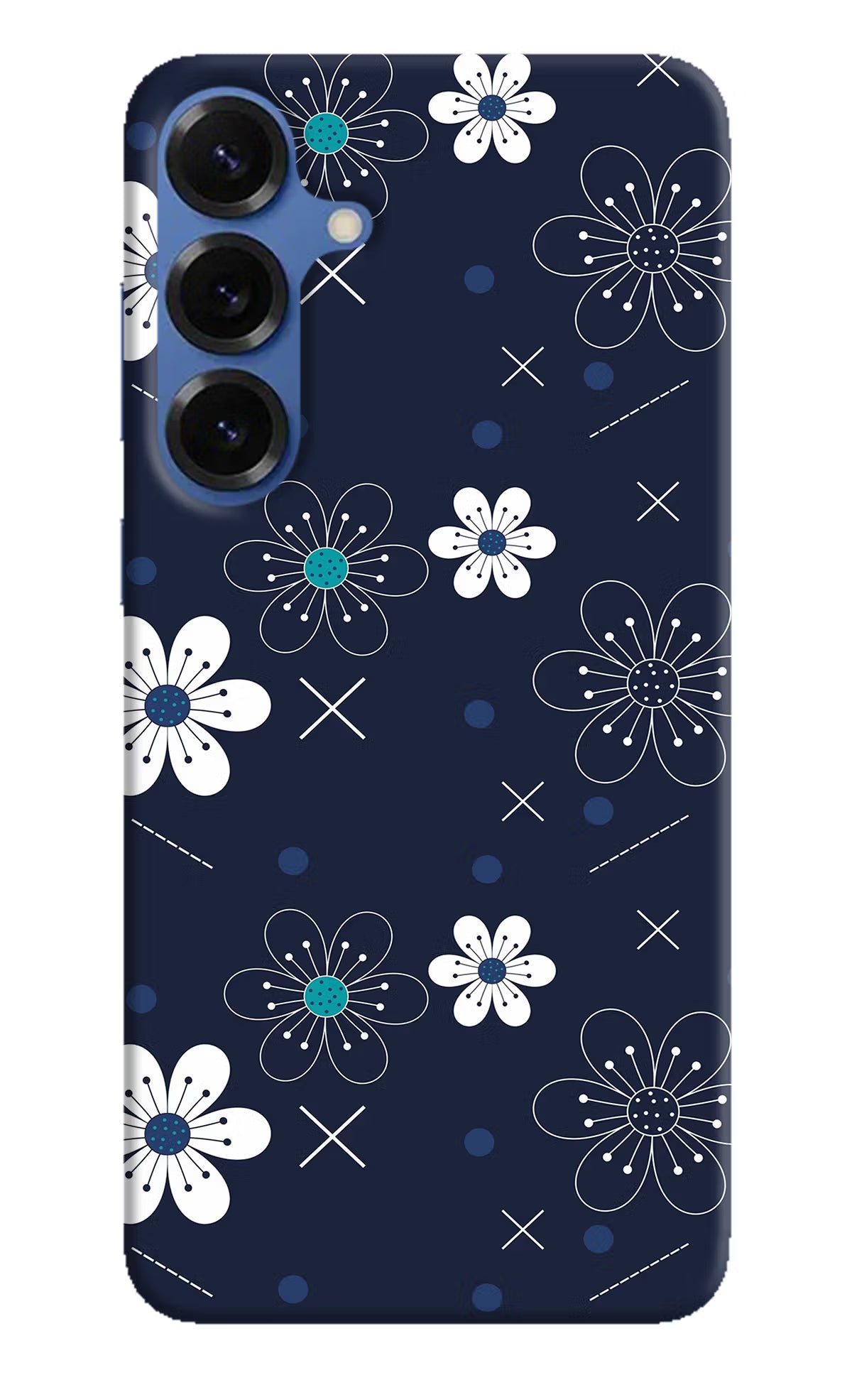 Flowers Samsung S25 Hard Case Back Cover by Casekaro