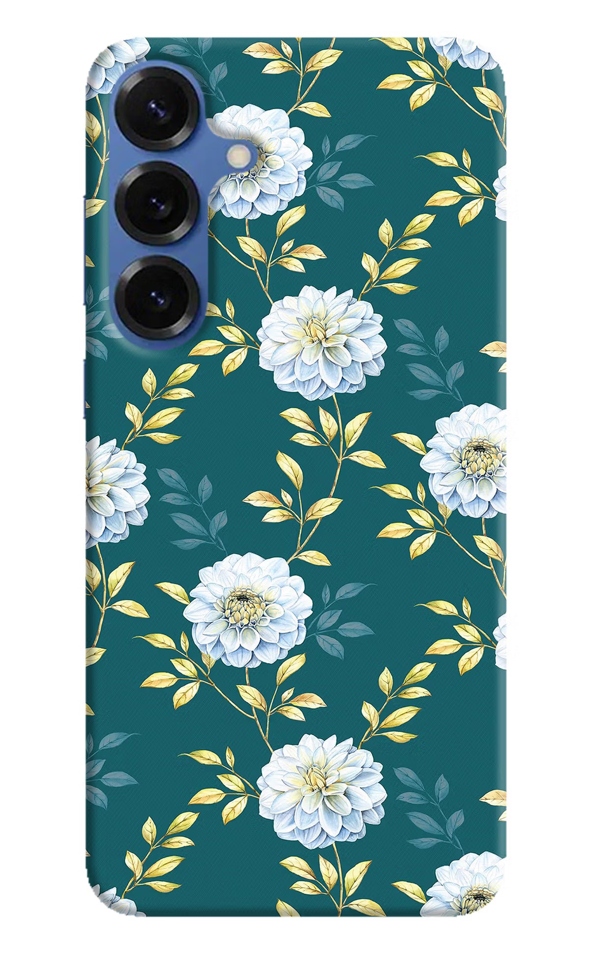 Flowers Samsung S25 Hard Case Back Cover by Casekaro