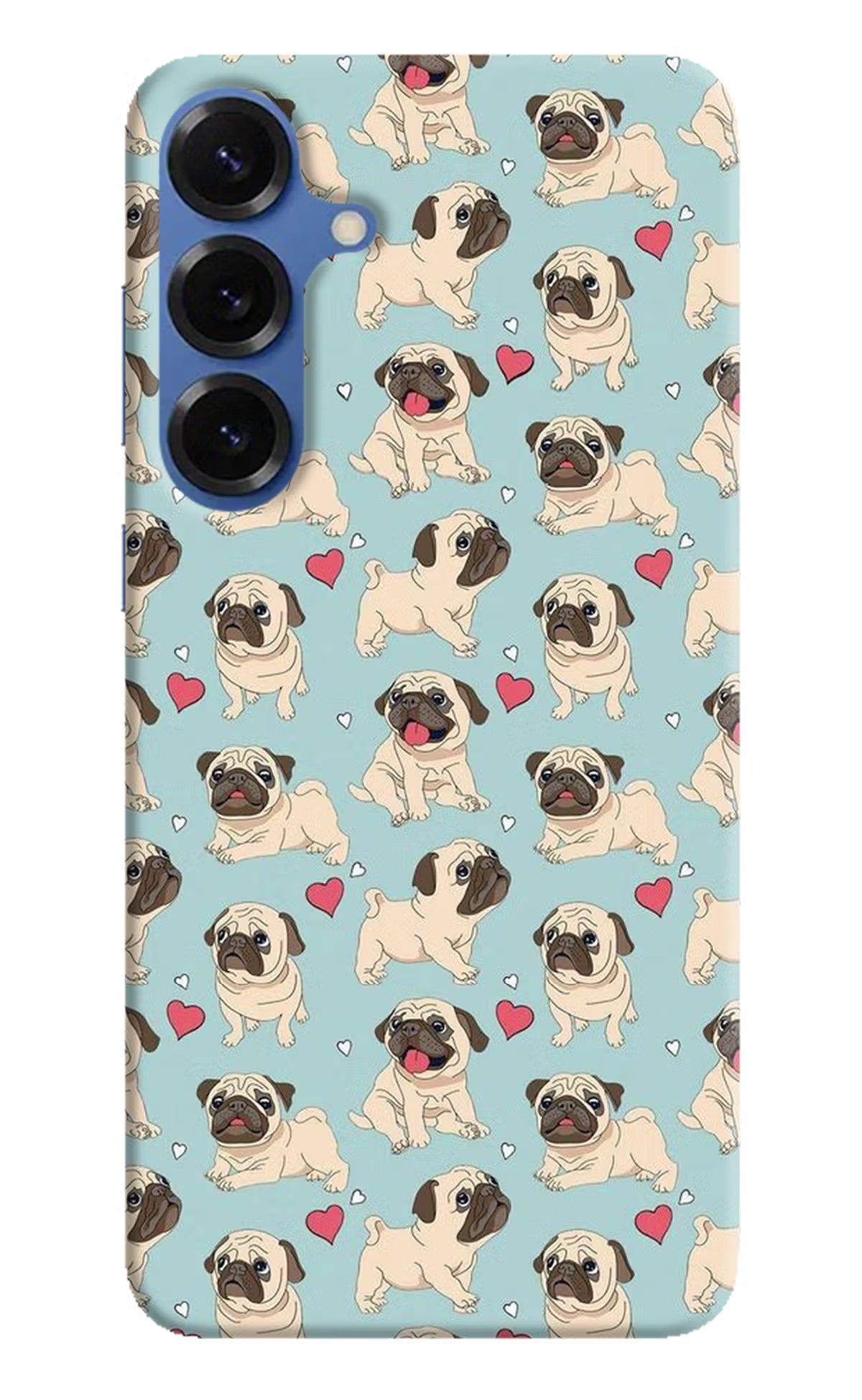 Pug Dog Samsung S25 Hard Case Back Cover by Casekaro