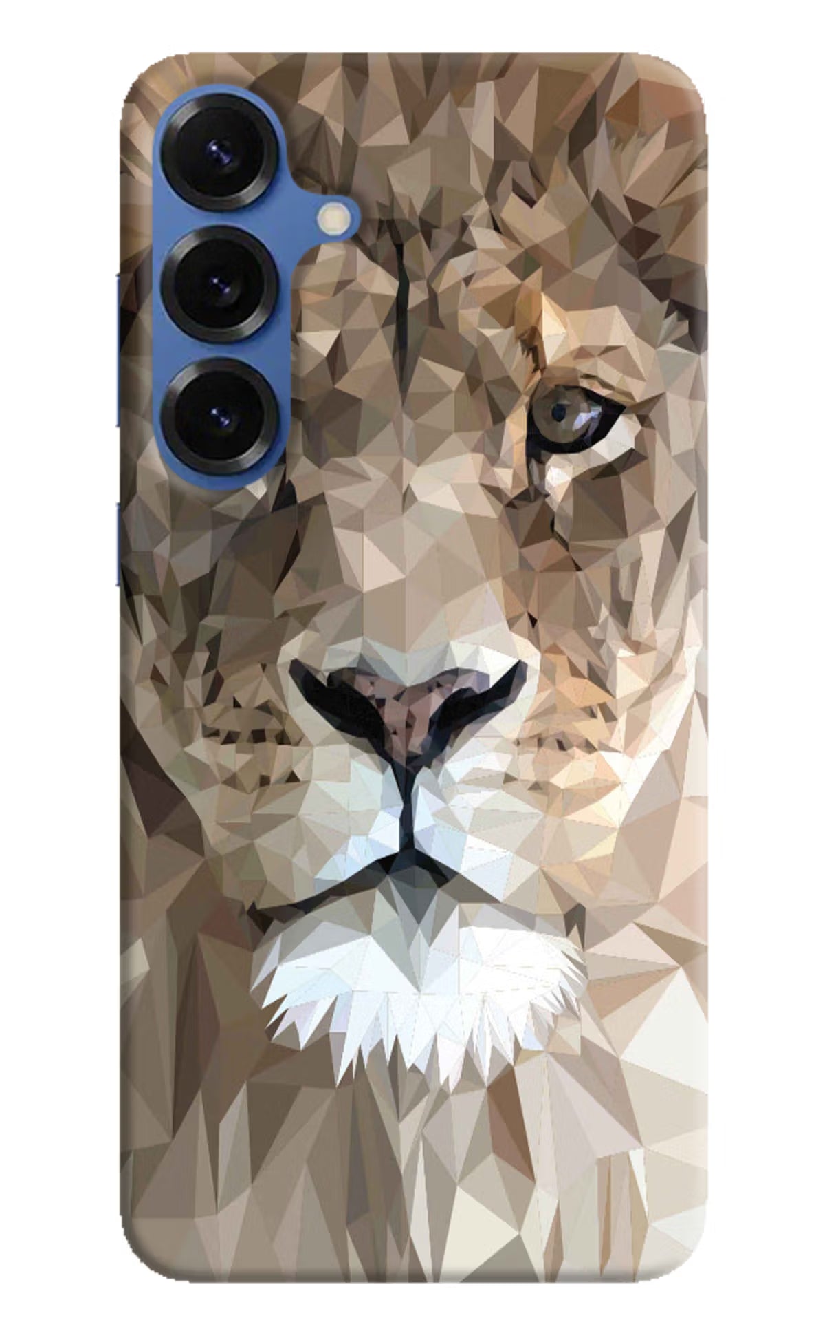 Lion Art Samsung S25 Hard Case Back Cover by Casekaro