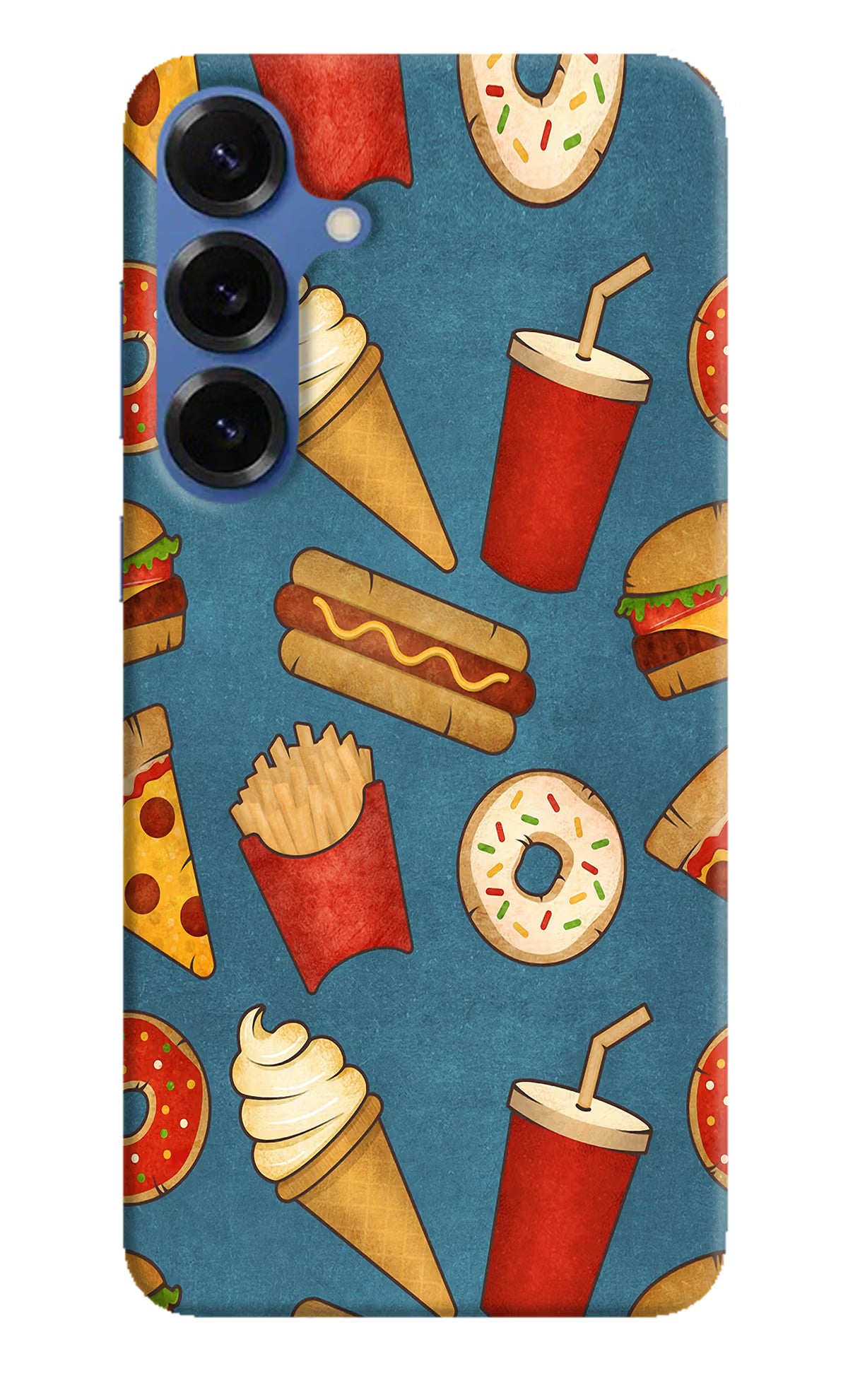 Foodie Samsung S25 Hard Case Back Cover by Casekaro