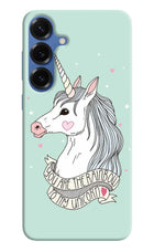 Unicorn Wallpaper Samsung S25 Hard Case Back Cover by Casekaro