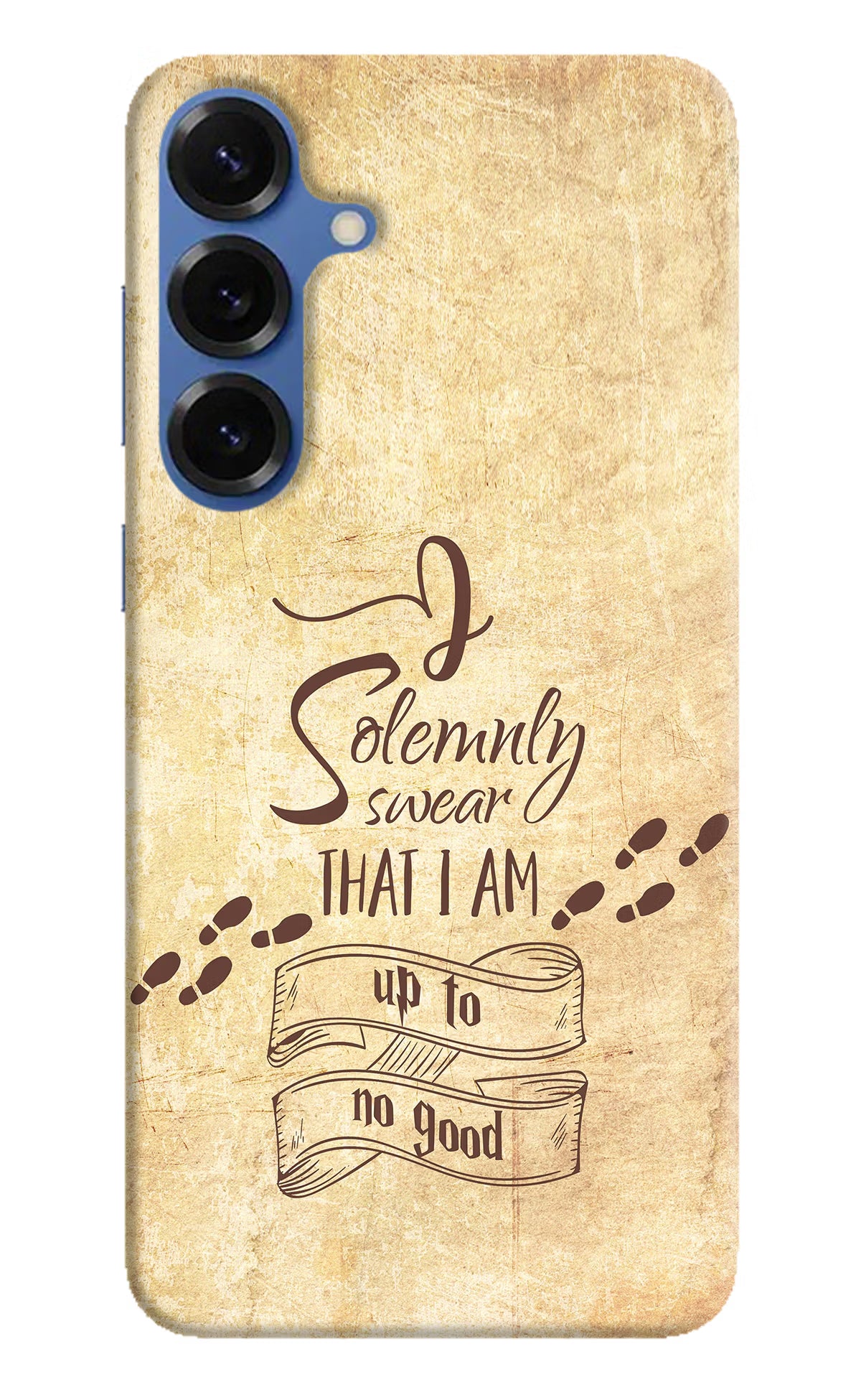 I Solemnly swear that i up to no good Samsung S25 Hard Case Back Cover by Casekaro
