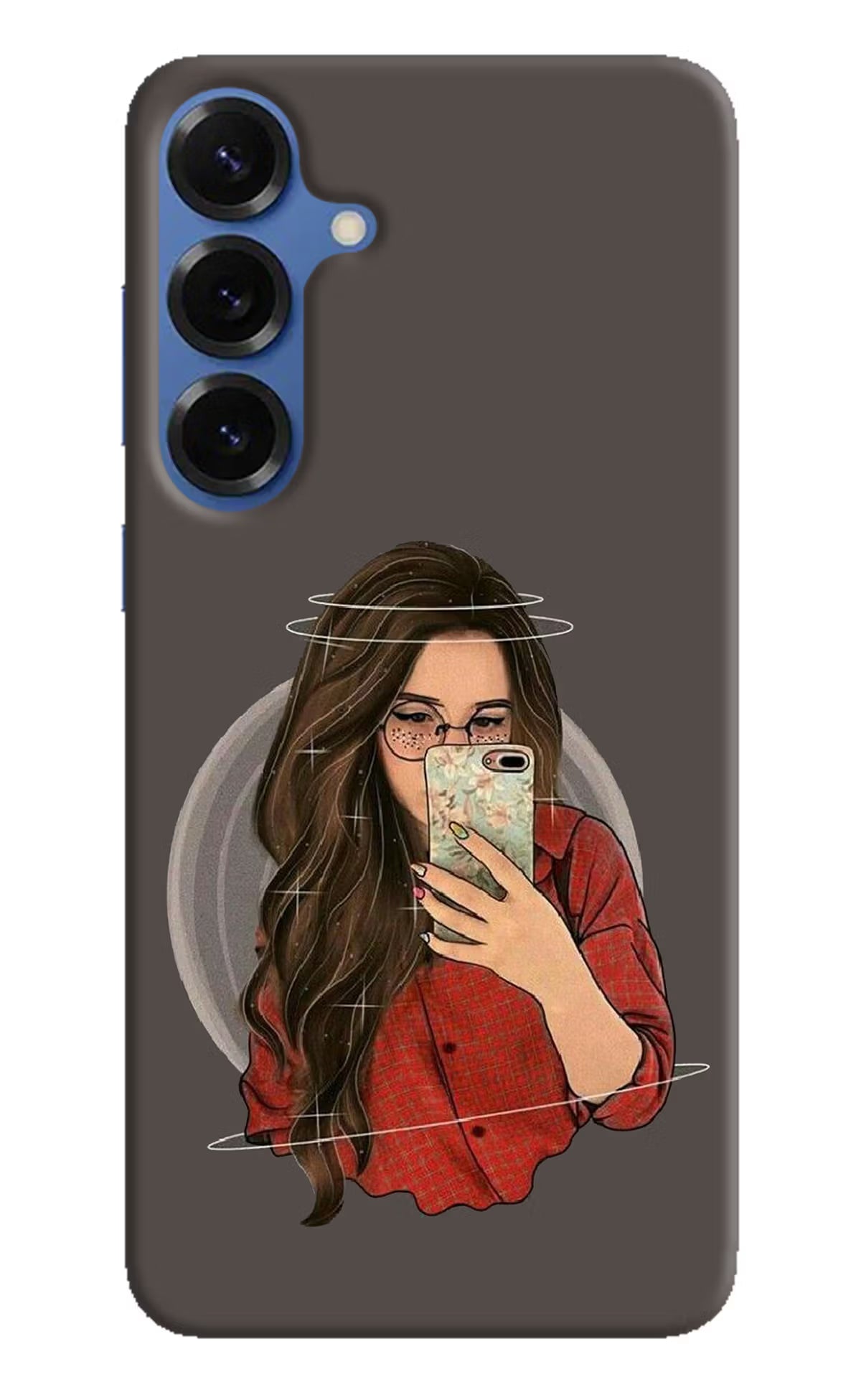 Selfie Queen Samsung S25 Hard Case Back Cover by Casekaro