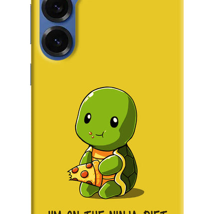 I'm on Ninja Diet Samsung S25 Hard Case Back Cover by Casekaro