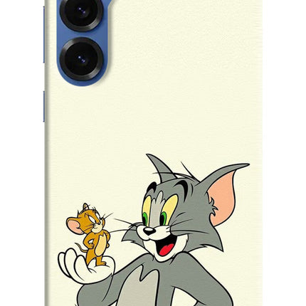 Tom & Jerry Samsung S25 Hard Case Back Cover by Casekaro