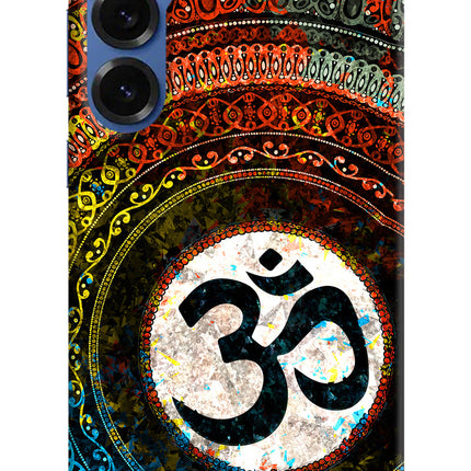 Om Cultural Samsung S25 Hard Case Back Cover by Casekaro