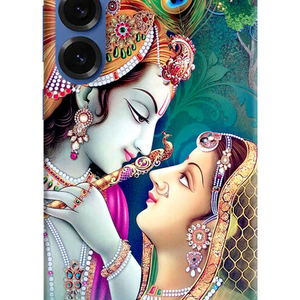 Lord Radha Krishna Samsung S25 Hard Case Back Cover by Casekaro