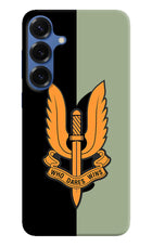 Balidan Logo Samsung S25 Hard Case Back Cover by Casekaro