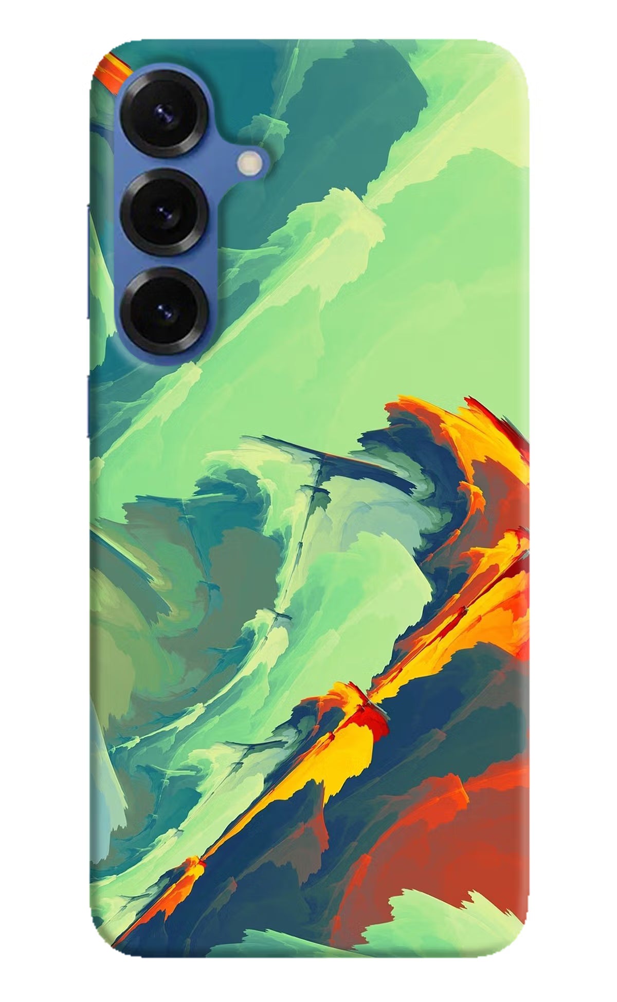 Paint Art Samsung S25 Hard Case Back Cover by Casekaro