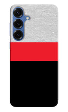 Tri Color Pattern Samsung S25 Hard Case Back Cover by Casekaro