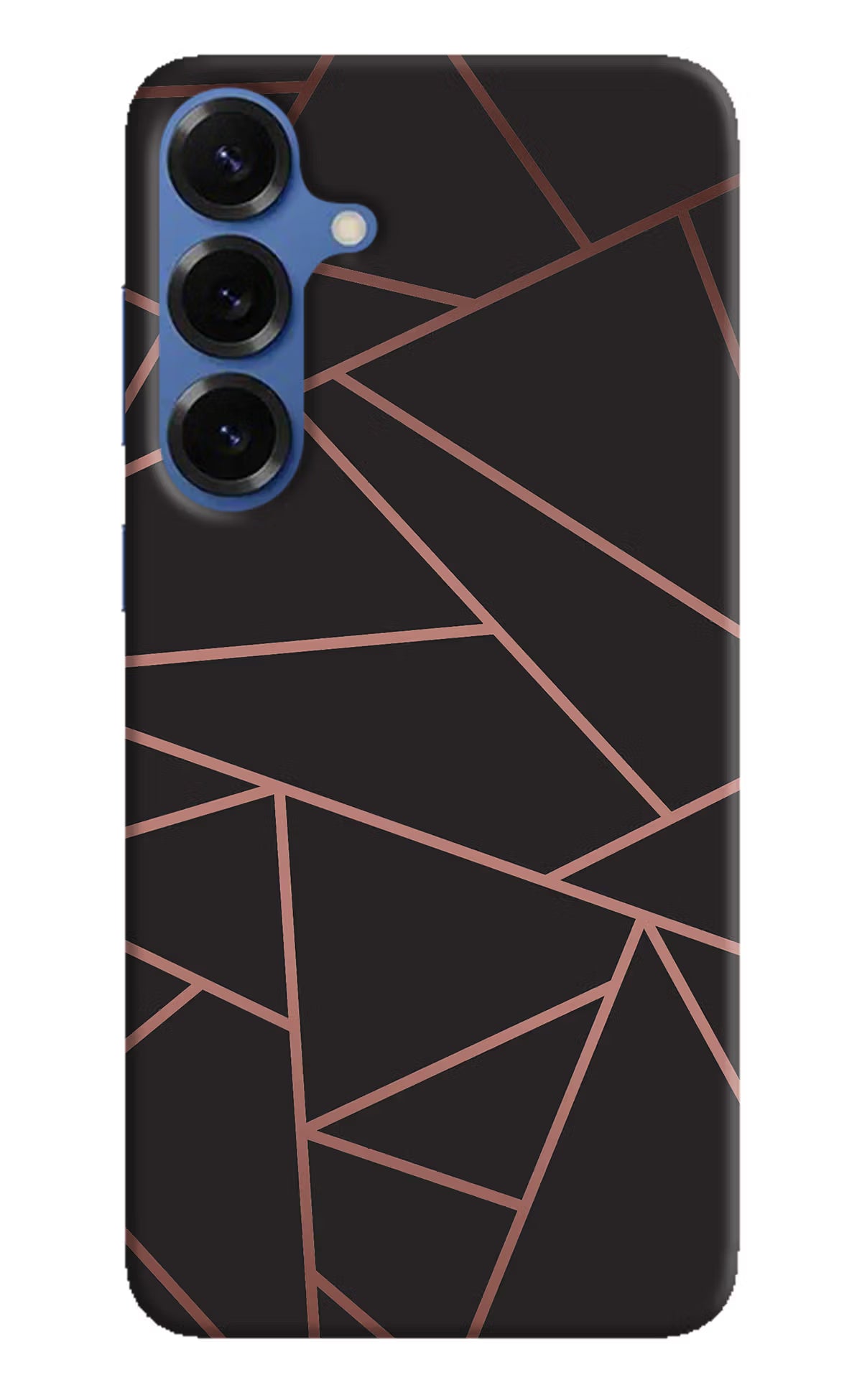Geometric Pattern Samsung S25 Hard Case Back Cover by Casekaro