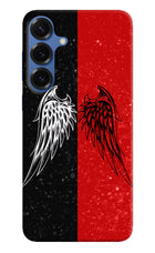 Wings Samsung S25 Hard Case Back Cover by Casekaro