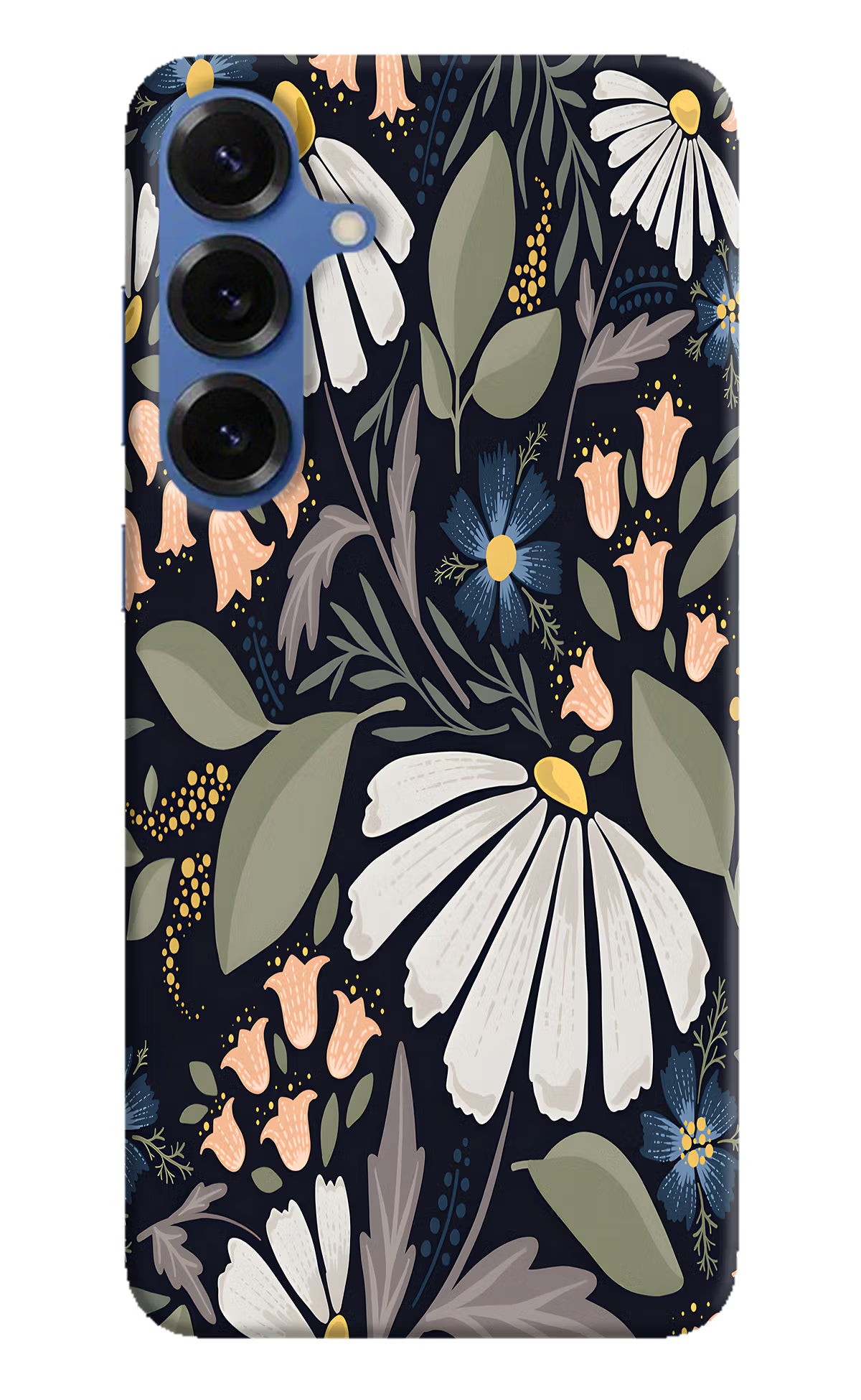 Flowers Art Samsung S25 Hard Case Back Cover by Casekaro