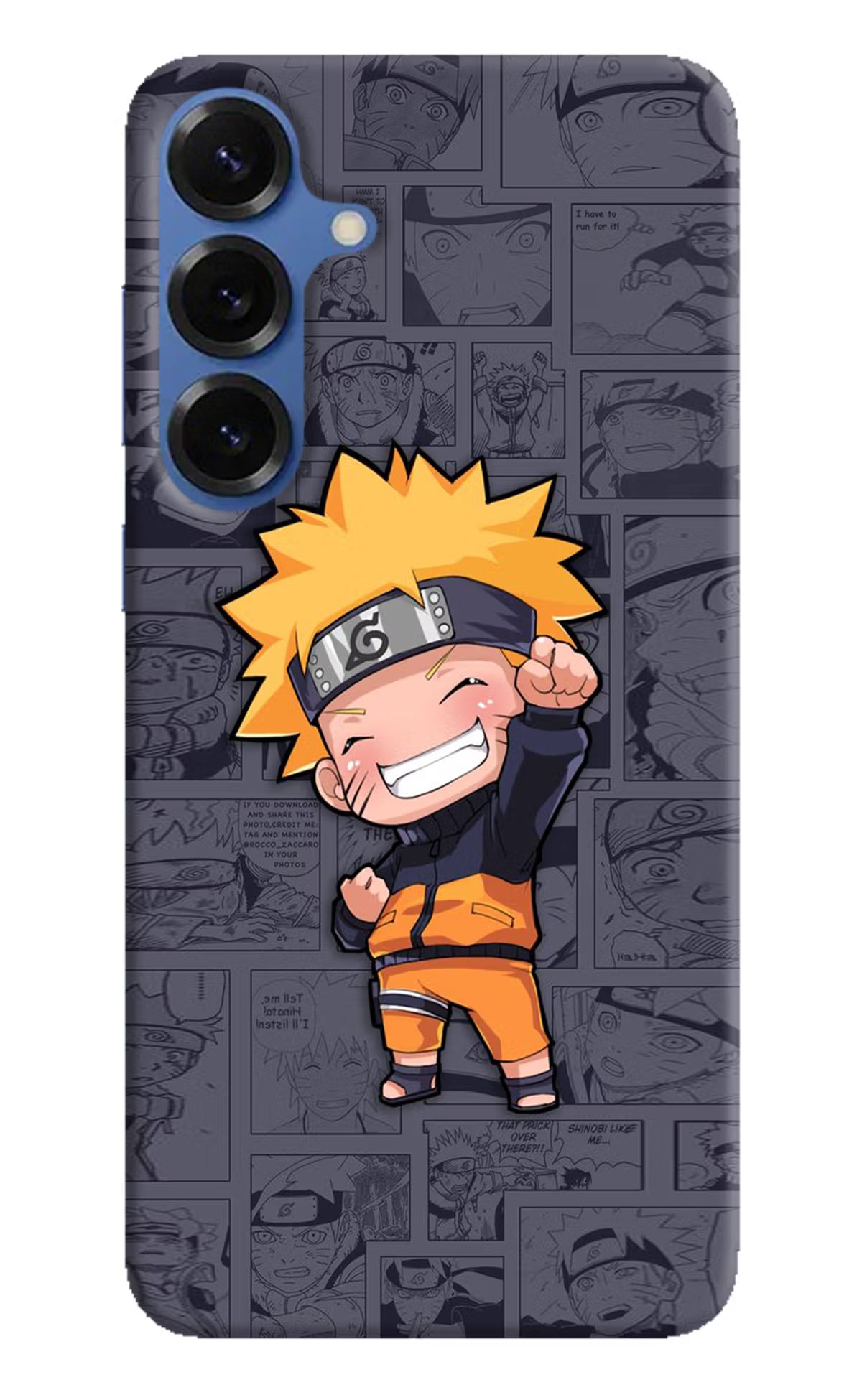 Chota Naruto Samsung S25 Hard Case Back Cover by Casekaro