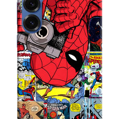 Spider Man Samsung S25 Hard Case Back Cover by Casekaro